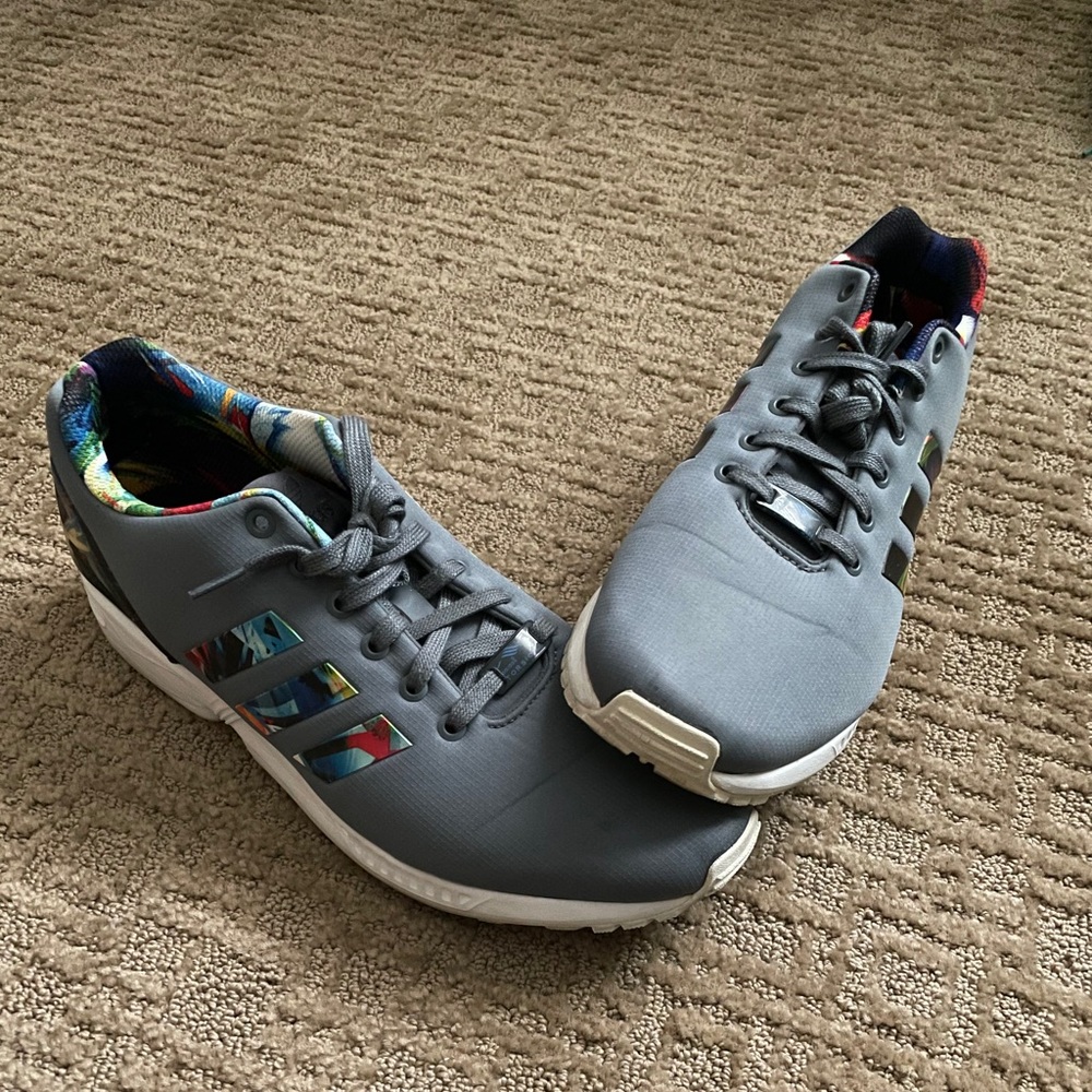 Adidas ZX Flux. Grey/Multicolor